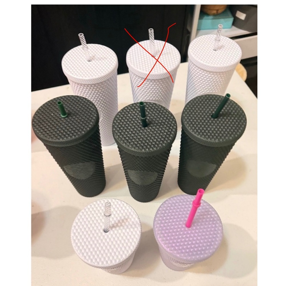 Starbucks Studded Cold Cup Bundle – Lot of 7